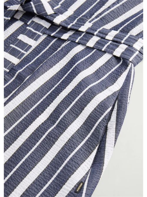 STRETCH COTTON DRESS WOOLRICH | CFWWDR0179FRUT394731010 BLUE STRIPE